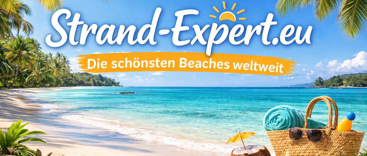 Traumstrand mit Palmen und glasklarem Wasser – Strand-Expert Reiseführer.
