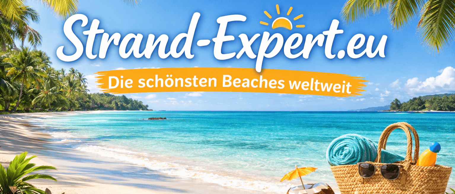 Tropischer Strand mit Palmen und türkisblauem Wasser – Strand-Expert.eu